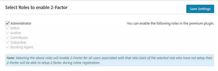 قابلیت Two-Factor Authentication در وردپرس
