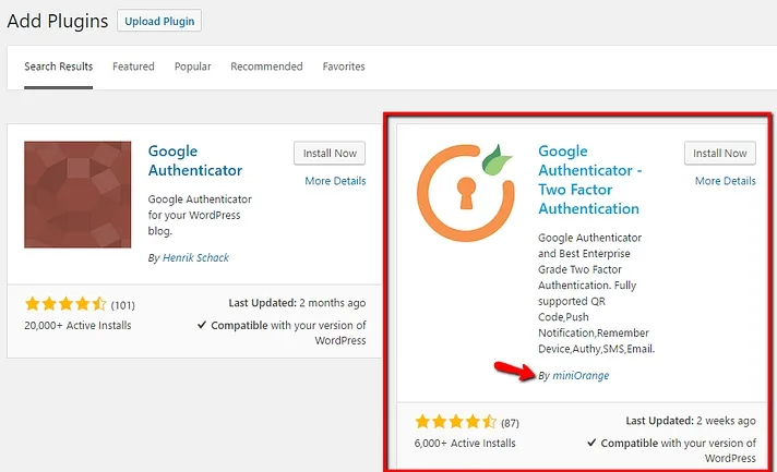 نصب و فعال کردن افزونه Google Authenticator