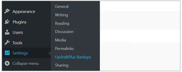 آموزش بک آپ گیری از وردپرس با افزونه UpdraftPlus