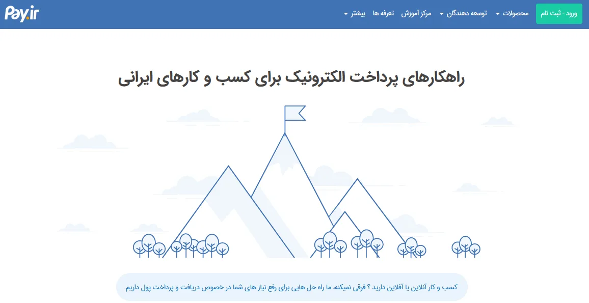 برترین درگاه پرداخت اینترنتی در ایران