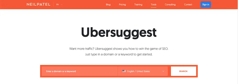 Ubersuggest چیست؟