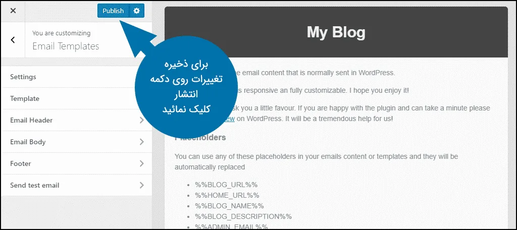 آموزش طراحی قالب ایمیل