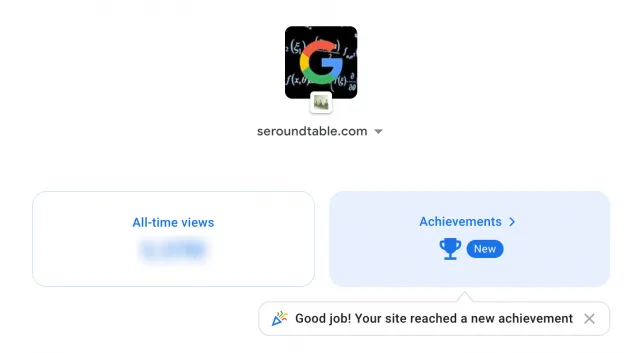 ویژگی Achievements در سرچ کنسول