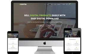 قالب وردپرس شرکتی edigital – رایگان و فارسی