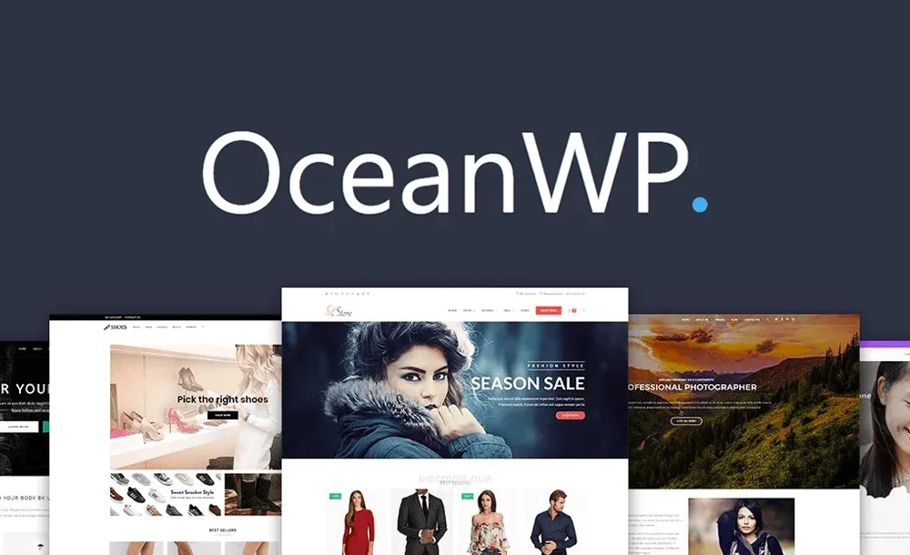 قالب OceanWP در در لیست بهترین قالب فروشگاهی رایگان