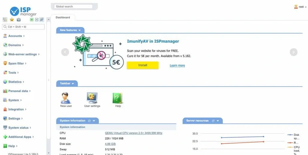 انواع کنترل پنل هاست سایت
