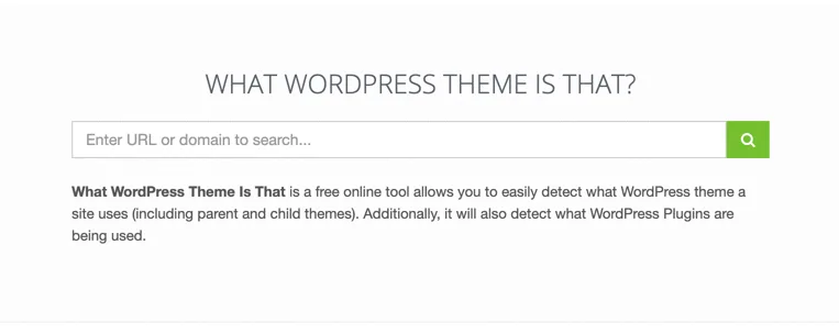 What WP Theme Is That | شناسایی افزونه های وردپرس استفاده شده در سایت