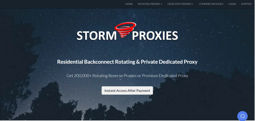 برنامه STORM PROXIES | بهترین پروکسی های پرسرعت تلگرام