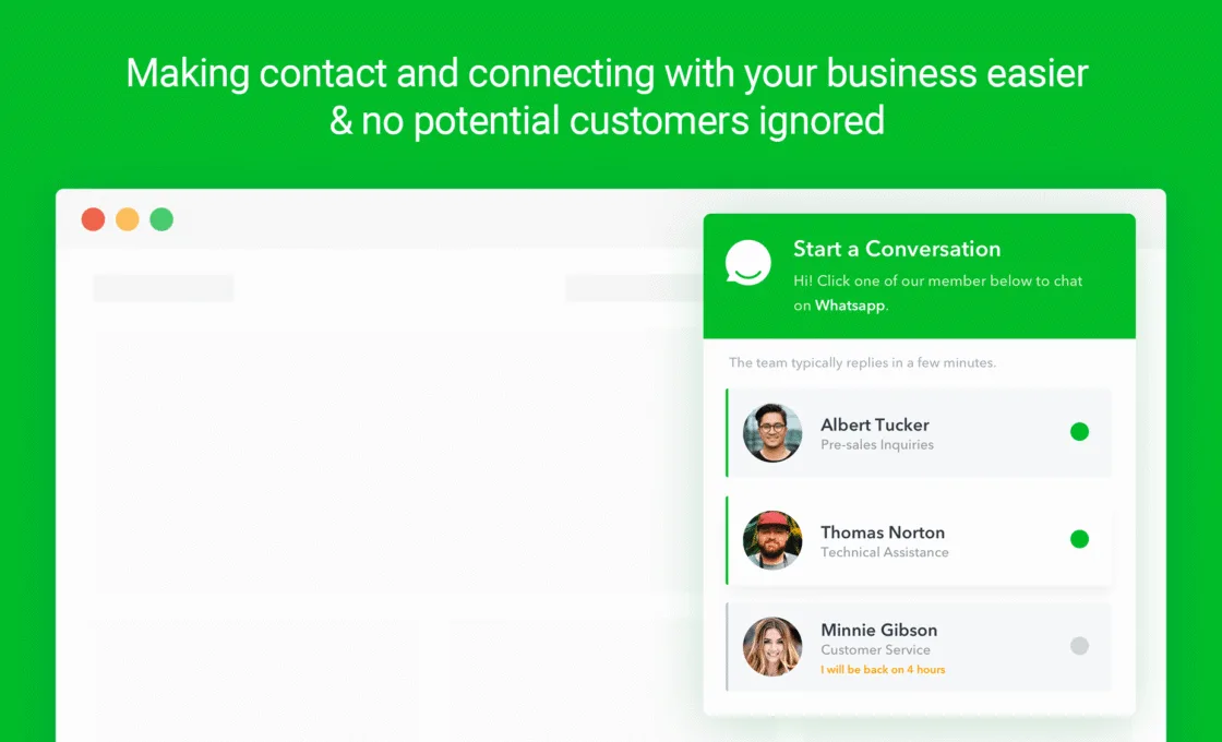 آموزش اتصال وردپرس به واتساپ با افزونه WhatsApp Chat WordPress