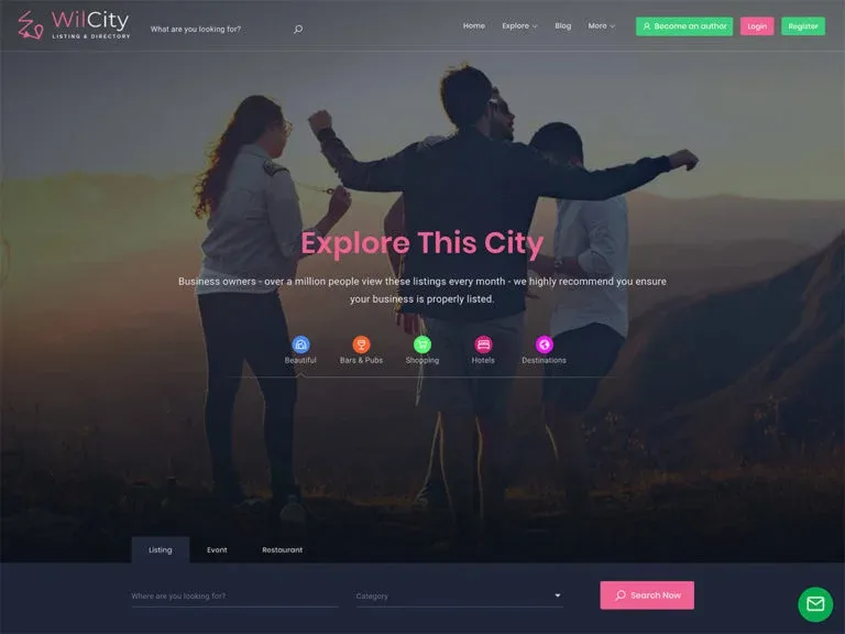 قالب Wilcity | بهترین پوسته های سایت آگهی