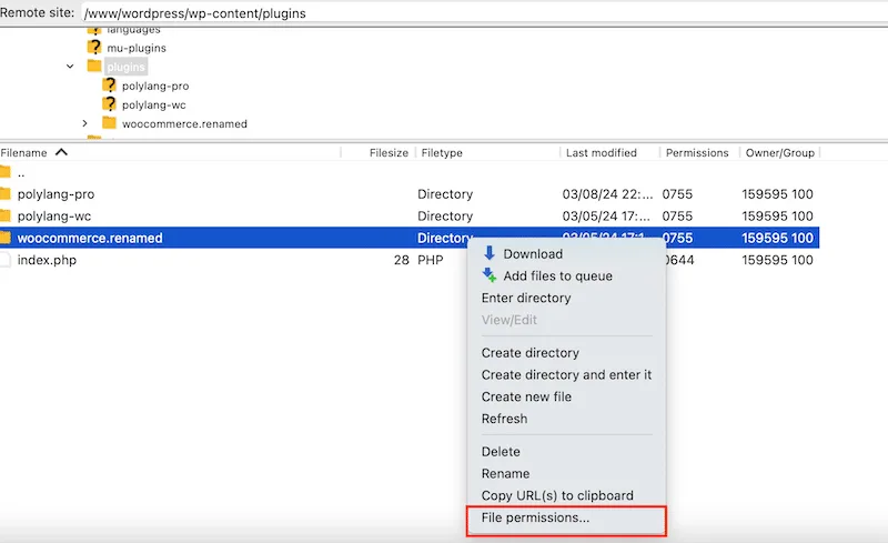 برطرف کردن خطای Internal Server