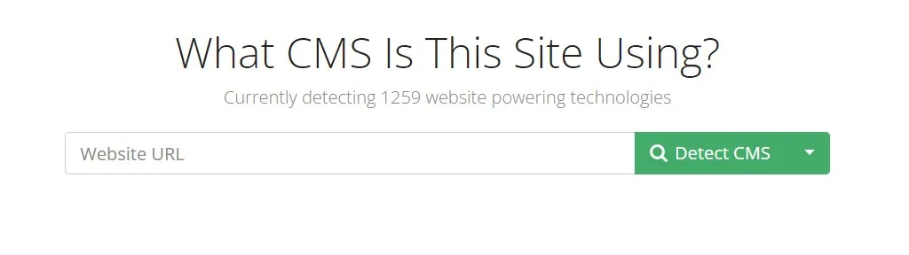 ابزار WhatCMS | تشخیص CMS سایت