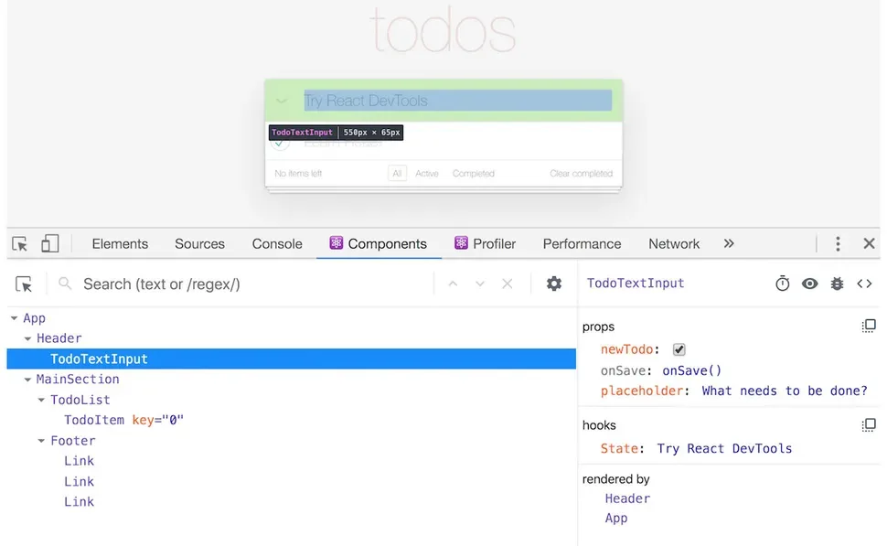 افزودنی React Developer Tools | بهترین افزونه های فایرفاکس برای توسعه دهندگان وب