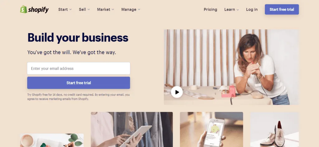 Shopify | بهترین سیستم مدیریت محتوا برای فروشگاه اینترنتی