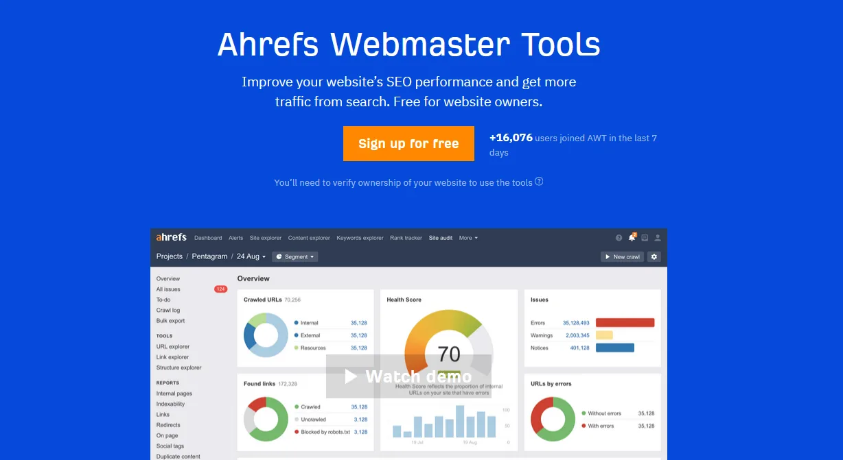 آموزش اتصال سرچ کنسول به Ahrefs