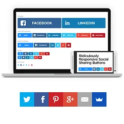 افزونه شبکه های اجتماعی | Social Share Buttons by Supsystic