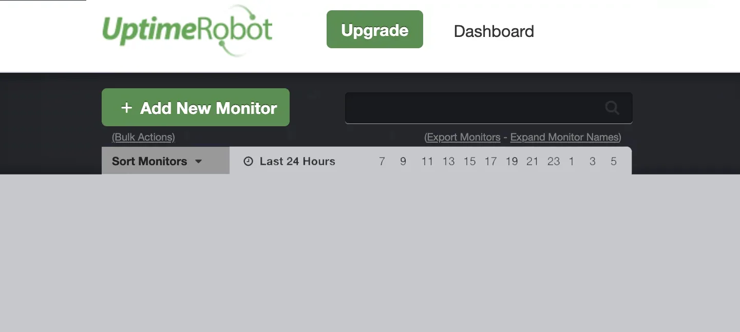آموزش افزودن سایت به uptimerobot