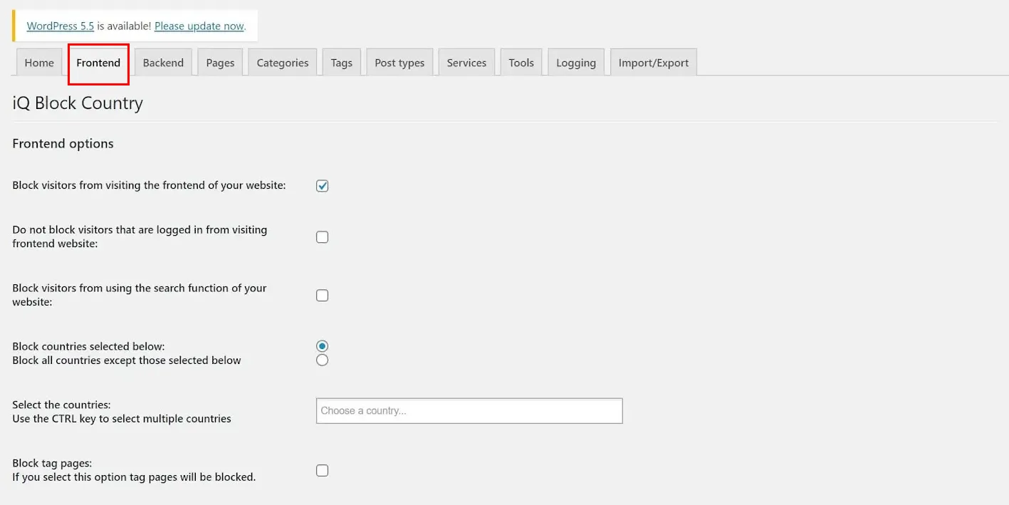 راه های مسدود کردن ip وردپرس