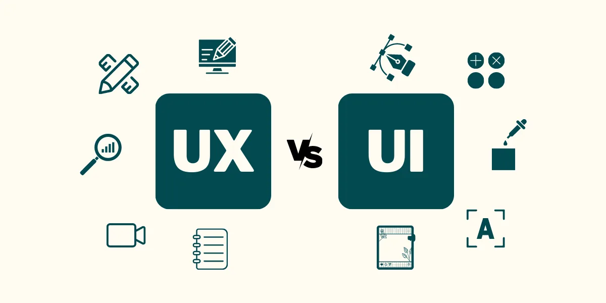 تفاوت UI و UX