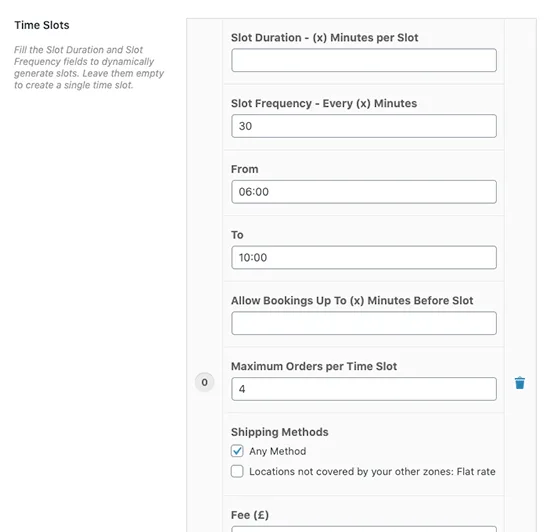 نحوه تنظیمات افزونه Delivery Times for WooCommerce