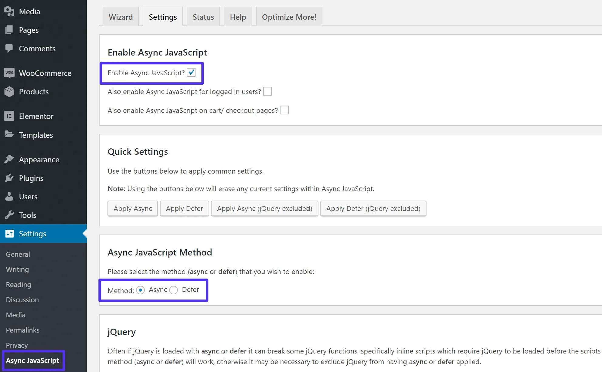 حل مشکل Defer Parsing of JavaScript در GTMetrix