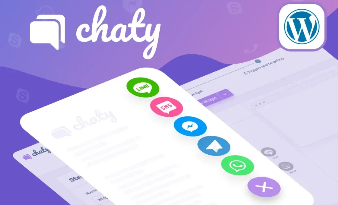 افزونه واتساپ وردپرس Chaty