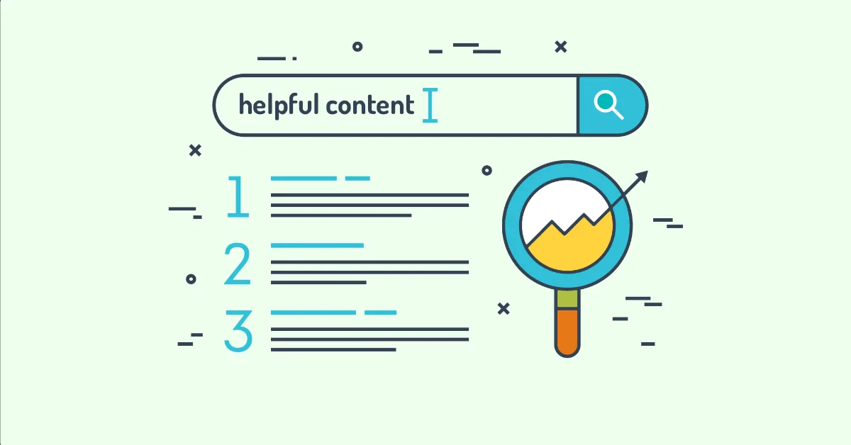 Helpful content algorithm