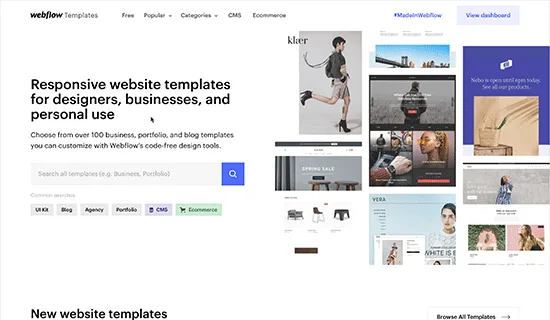 مقایسه Webflow با WordPress
