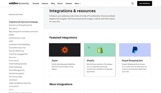 مقایسه Webflow با WordPress