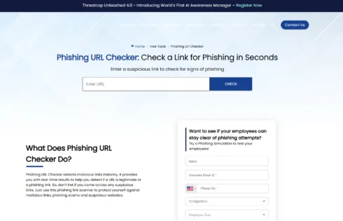 تشخیص سایت های کلاهبرداری با Phishing URL Checker