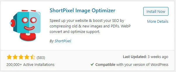 آموزش کار با افزونه ShortPixel