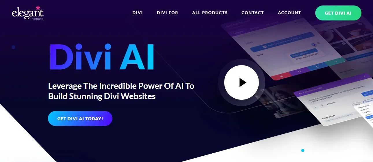 آموزش کار با افزونه Divi AI