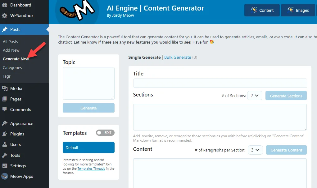  نحوه استفاده از افزونه AI Engine