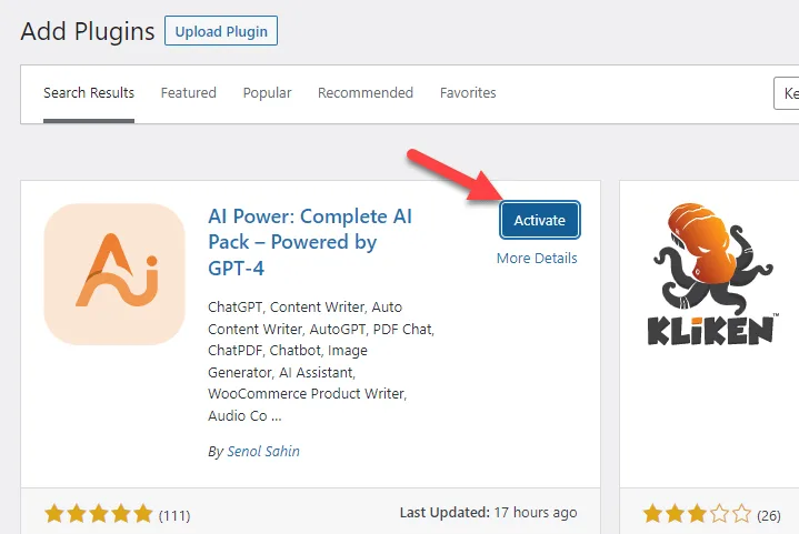 آموزش کار با افزونه AI Power