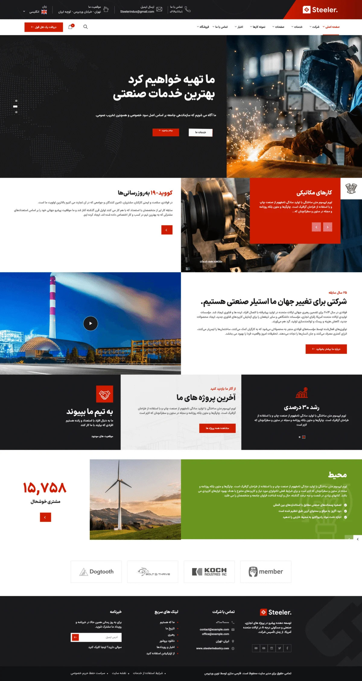 دموی صادرات صنعتی