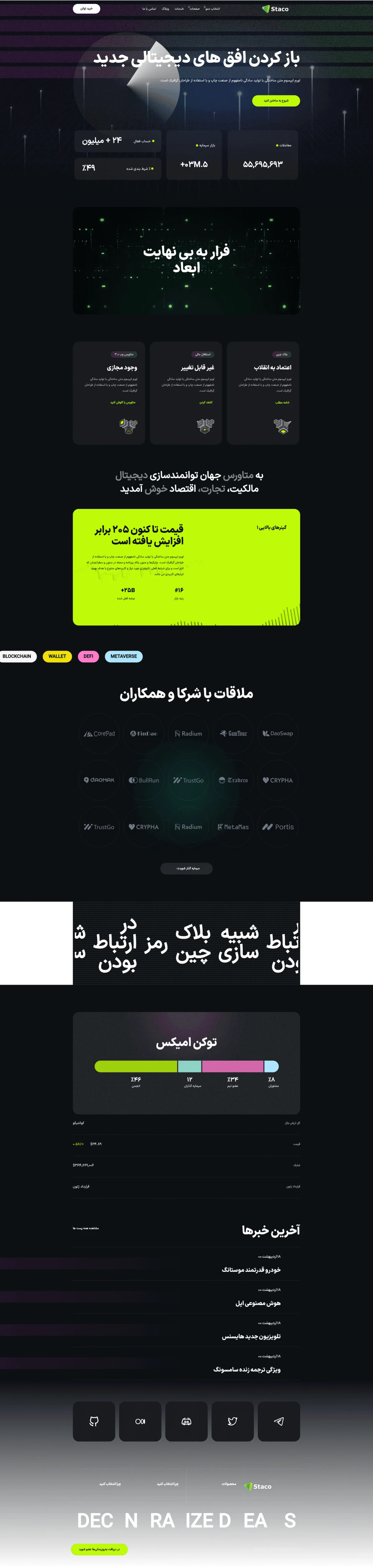 دموی توکن کریپتو