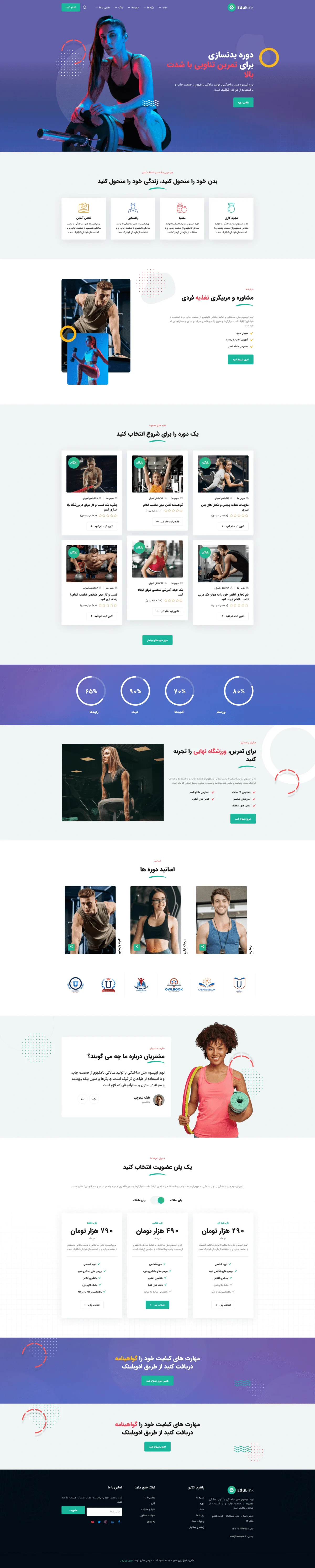 دموی آموزش بدنسازی
