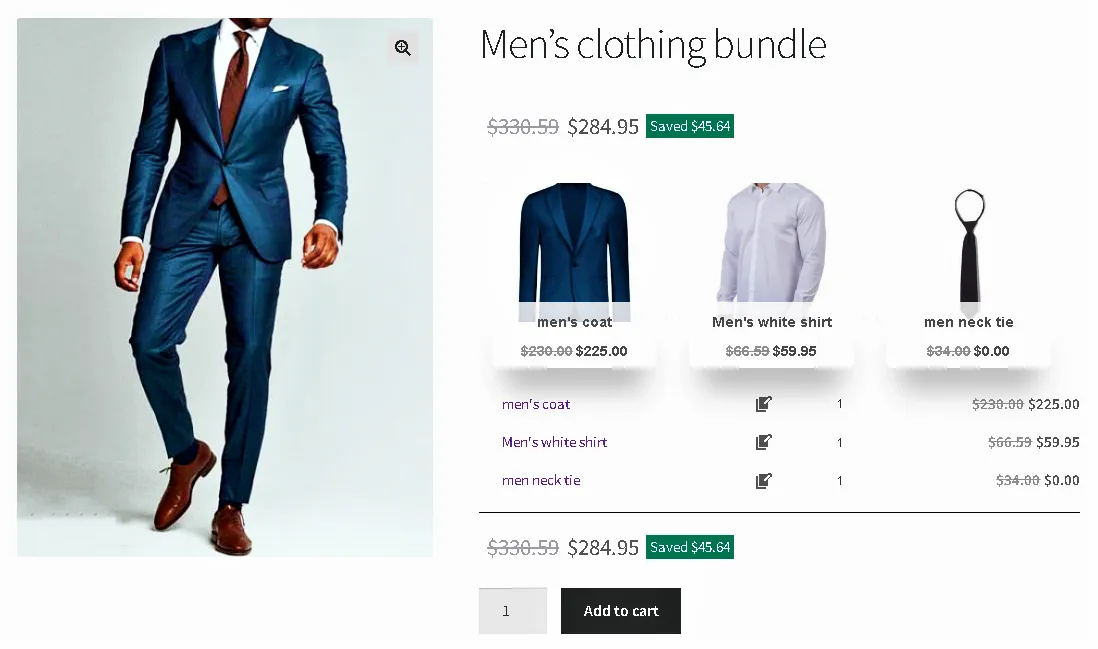 افزونه Easy Product Bundles