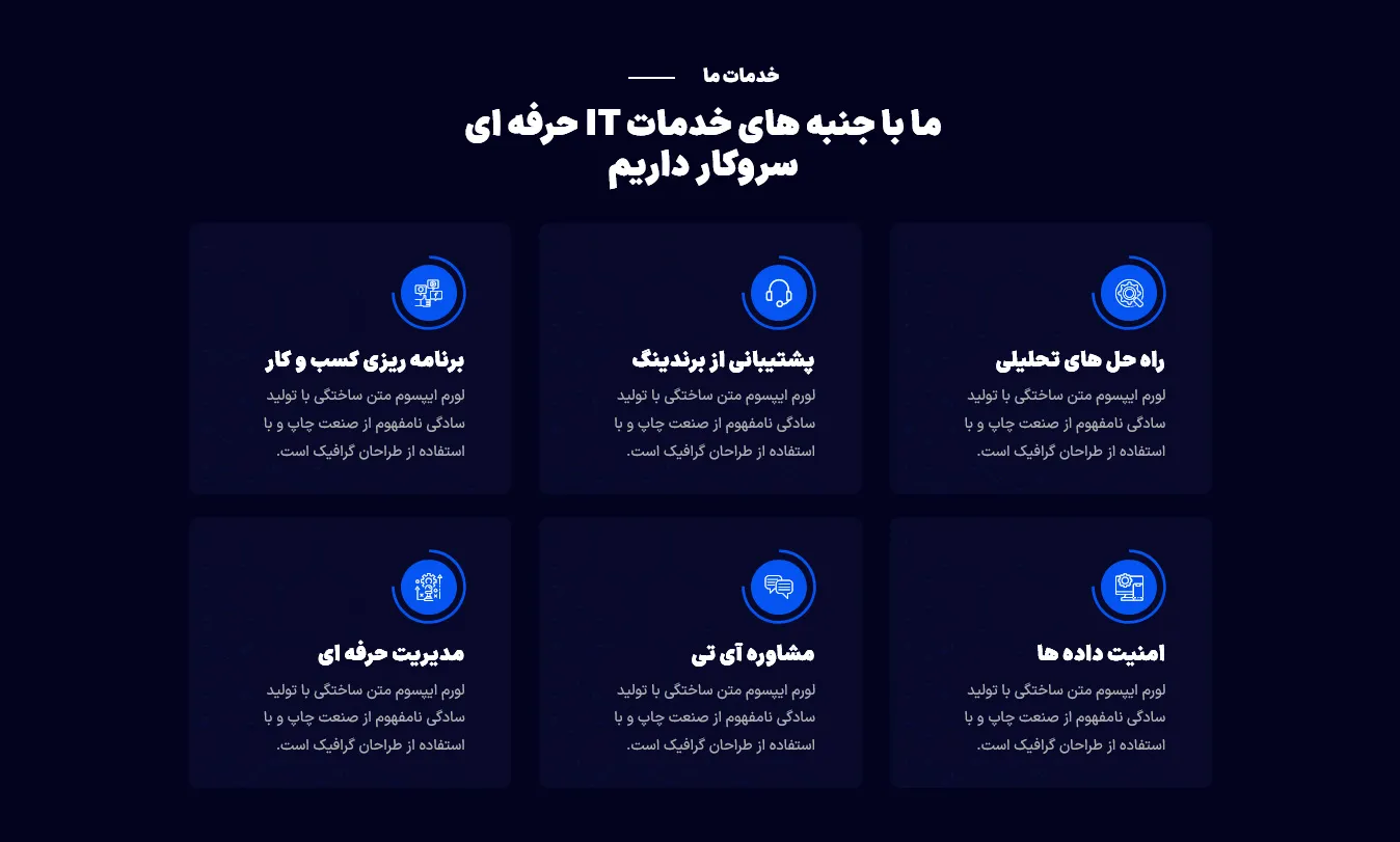 طرح بندی ویژگیها