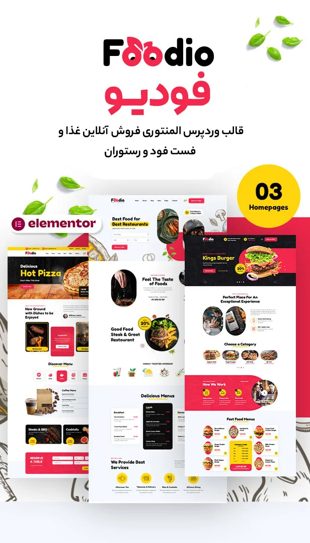 معرفی قالب فودیو