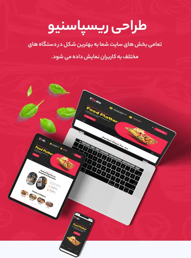 طراحی ریسپانسیو فودیو