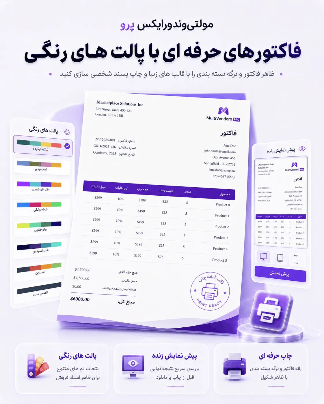 تبلیغ محصولات فروشندگان با MultiVendorX Pro