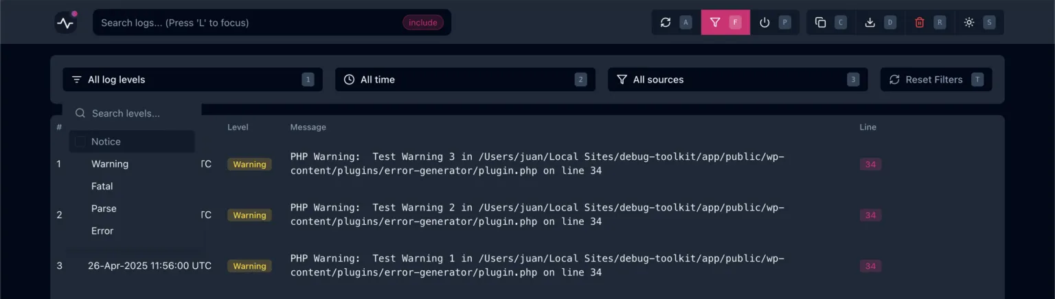 افزونه WP Debug Toolkit Pro