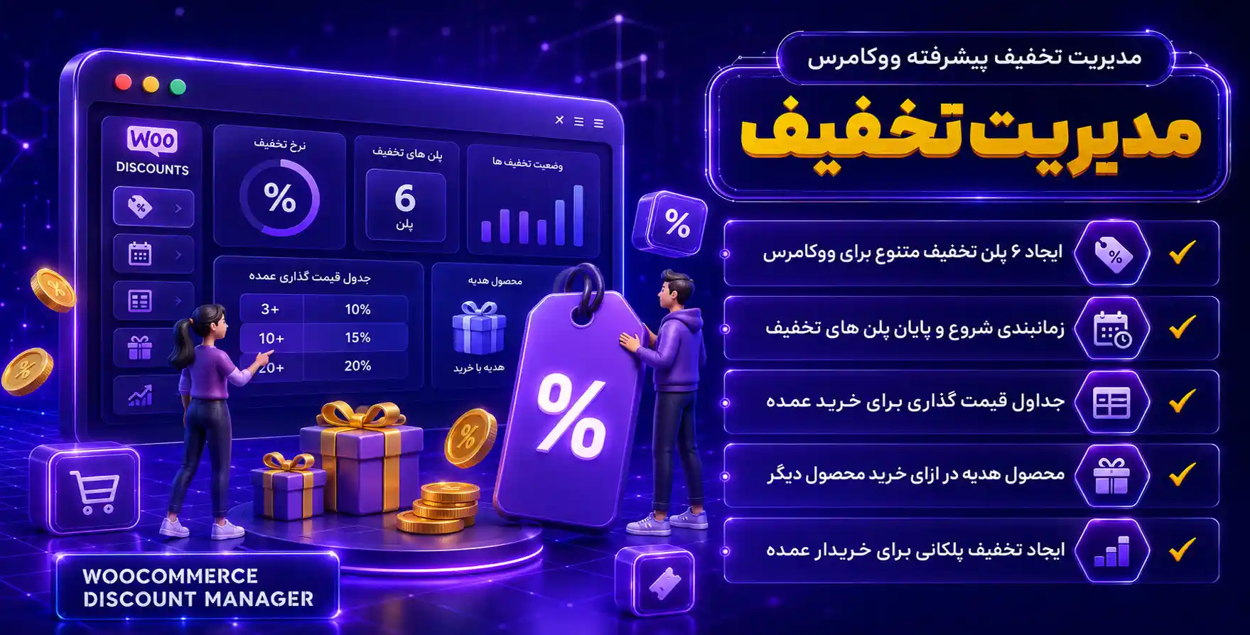 Barn2 Media WooCommerce Discount Manager | مدیریت انواع تخفیف ها و قیمت گذاری پویا در فروشگاه های ووکامرس