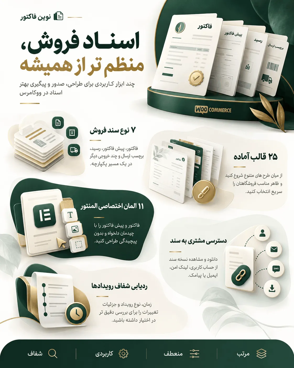 نوین فاکتور برای ساخت فاکتور پی دی اف
