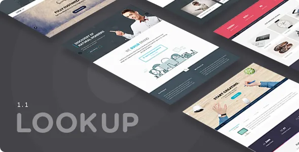 قالب وردپرس شرکتی لوکاپ | Lookup | قالب چند منظوره | LookUp Theme | قالب شرکتی 