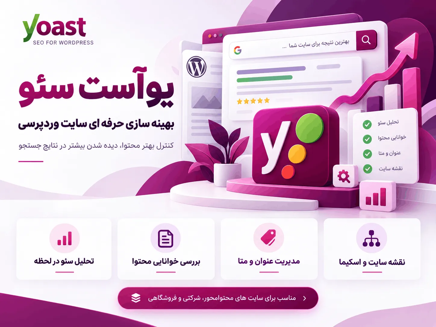مدیر ریدایرکت افزونه Yoast SEO Premium