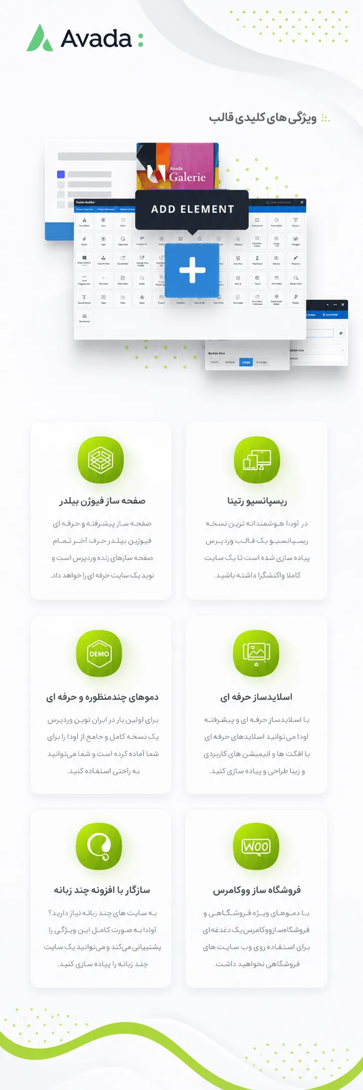 مقایسه قالب Avada با Divi و BeTheme