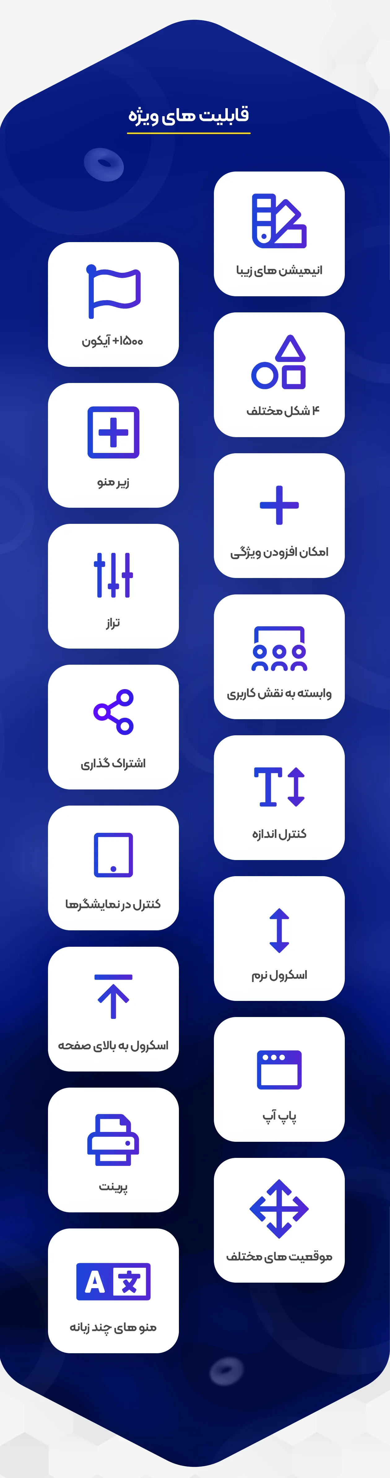 افزونه Float Menu Pro