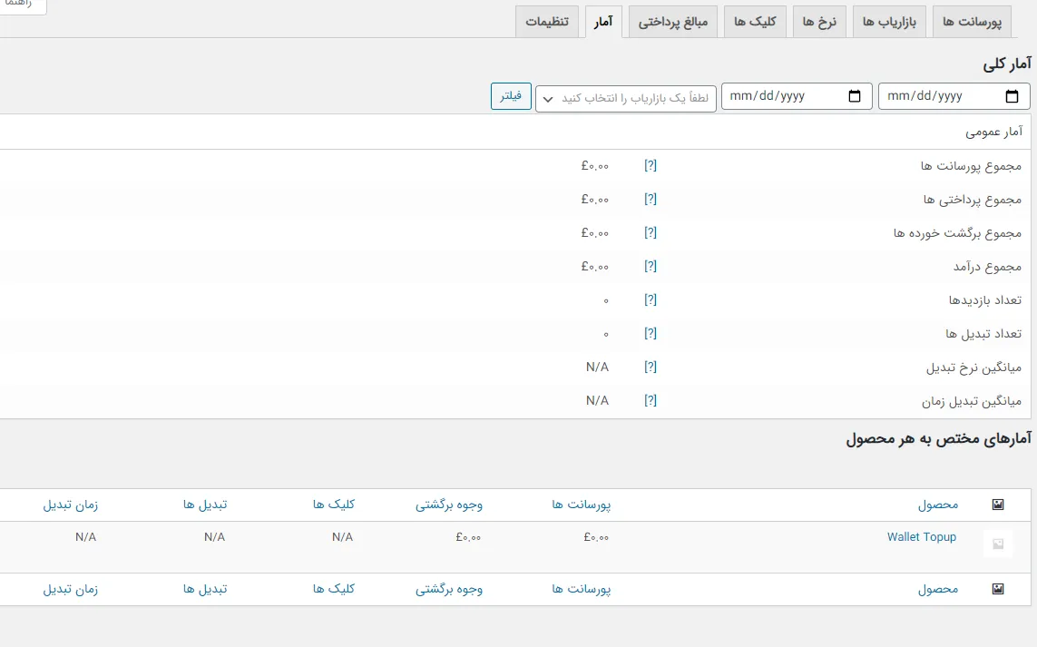 افزونه Yith Woocommerce Affiliates | افزونه بازاریابی yith